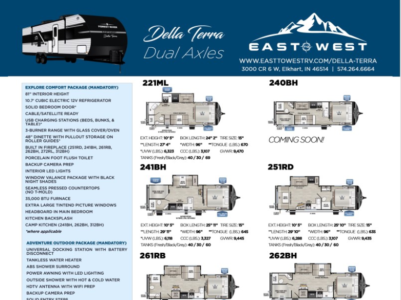 Coachmen Northern Spirit Ultra Lites